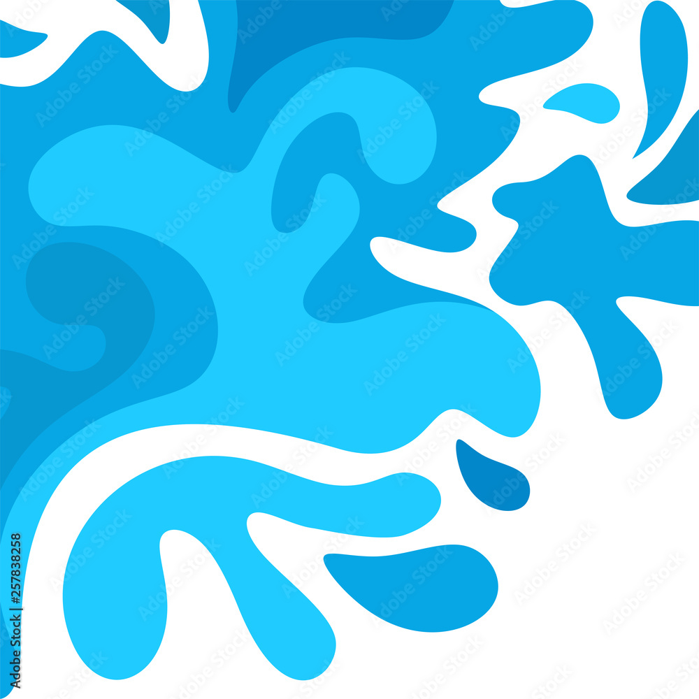 Pattern of blue drops. Layout for template design and design. Web and printing. Pattern of blue drops. Layout for template design and design. Web and printing.