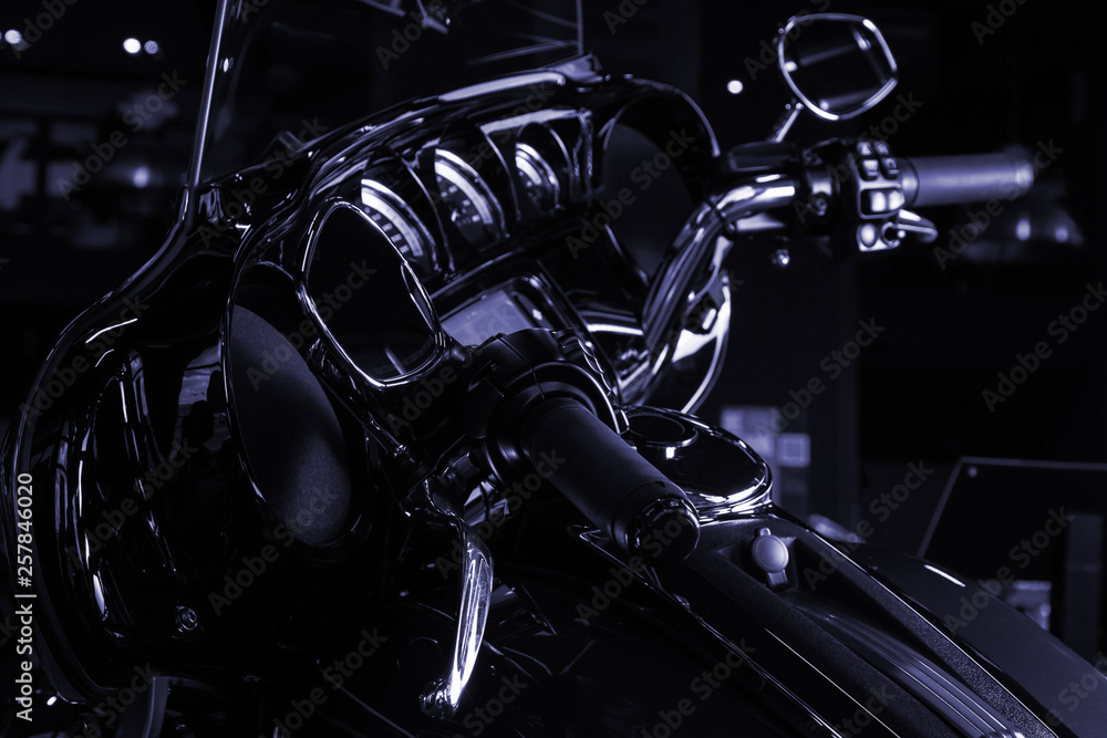 View motorcycle handlebar, Dashboard View motorcycle handlebar, Dashboard