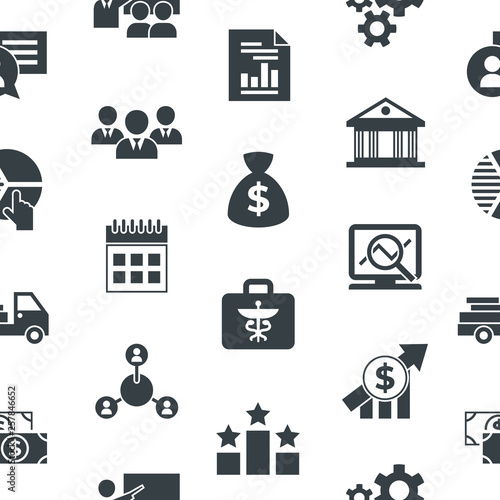 Business corporate stakeholder and company icons