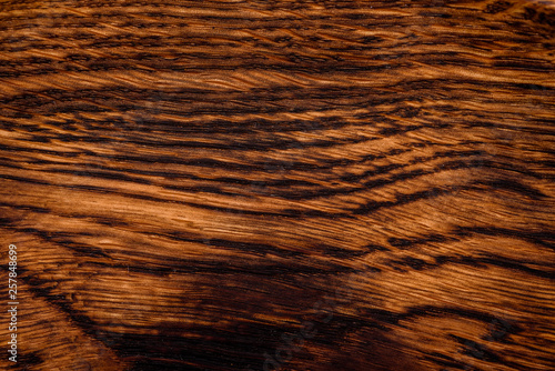 Beautiful textured background of dark wood.