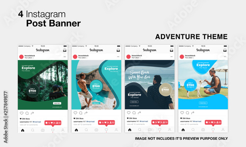 Adventure Instagram Post