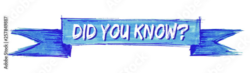 did you know ribbon