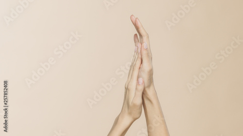 Female hands