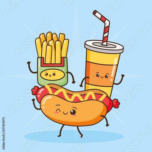 kawaii fast food