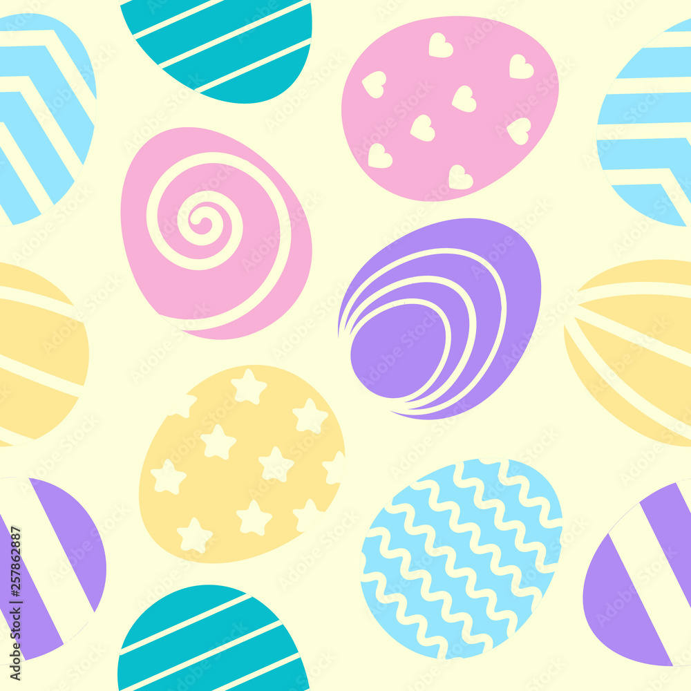 pattern with colorful eggs with patterns pattern with colorful eggs with patterns