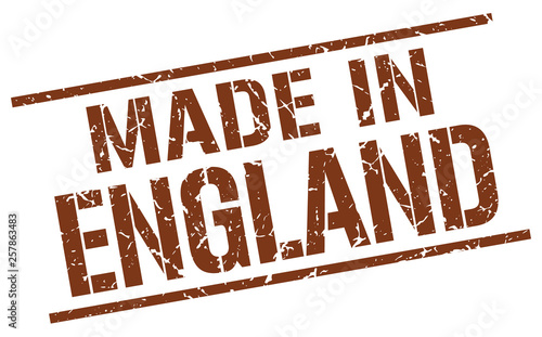 made in England stamp