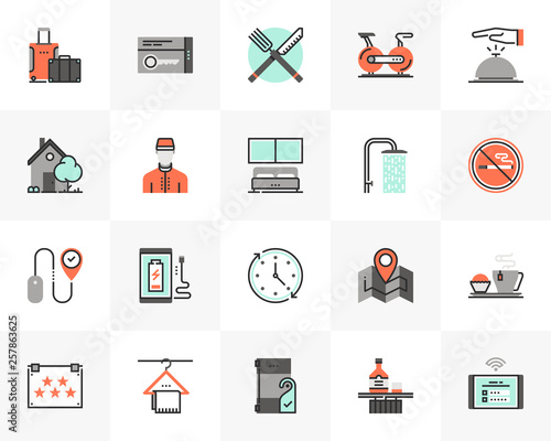 Hotel Services Futuro Next Icons Pack