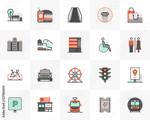 City Infrastructure Futuro Next Icons Pack