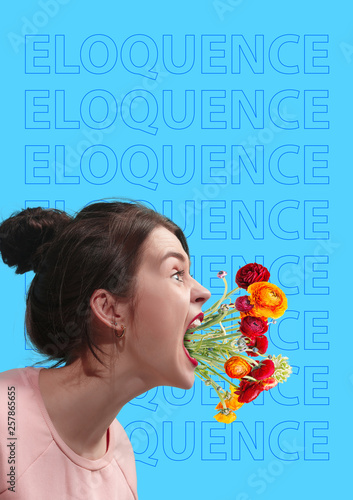 Quadro su tela Eloquence and oratory