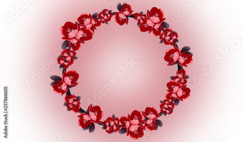 Wreath from Branches with s...