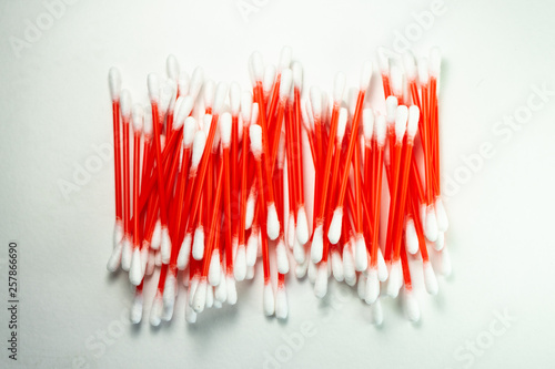 Fototapeta Naklejka Na Ścianę i Meble -  red ear sticks