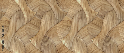 Wood oak eco 3d panels.Mate...