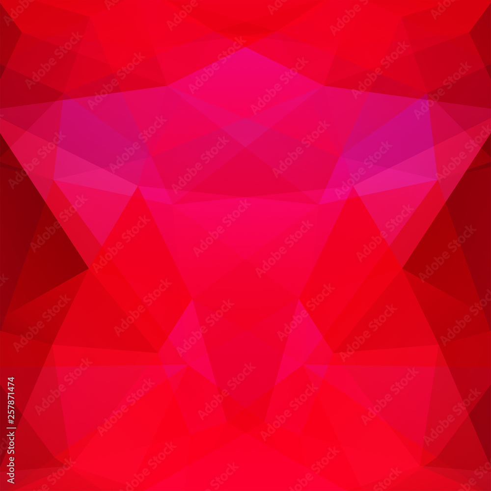 Abstract polygonal vector background. Red geometric vector illustration. Creative design template. Abstract polygonal vector background. Red geometric vector illustration. Creative design template.