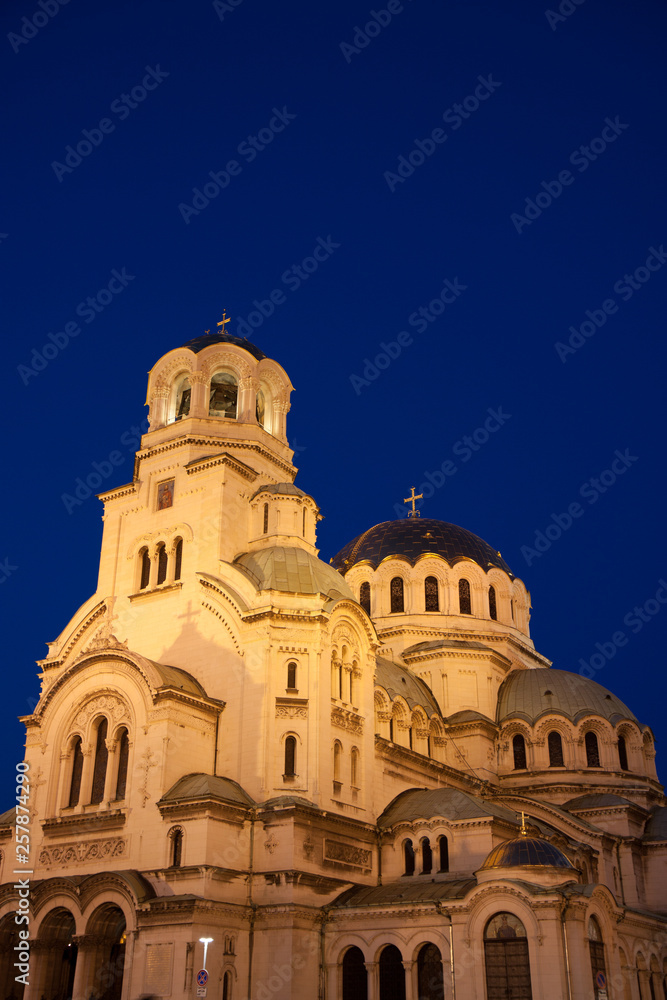 Catedral de Alexander Nevski en Sofía, Bulgaria