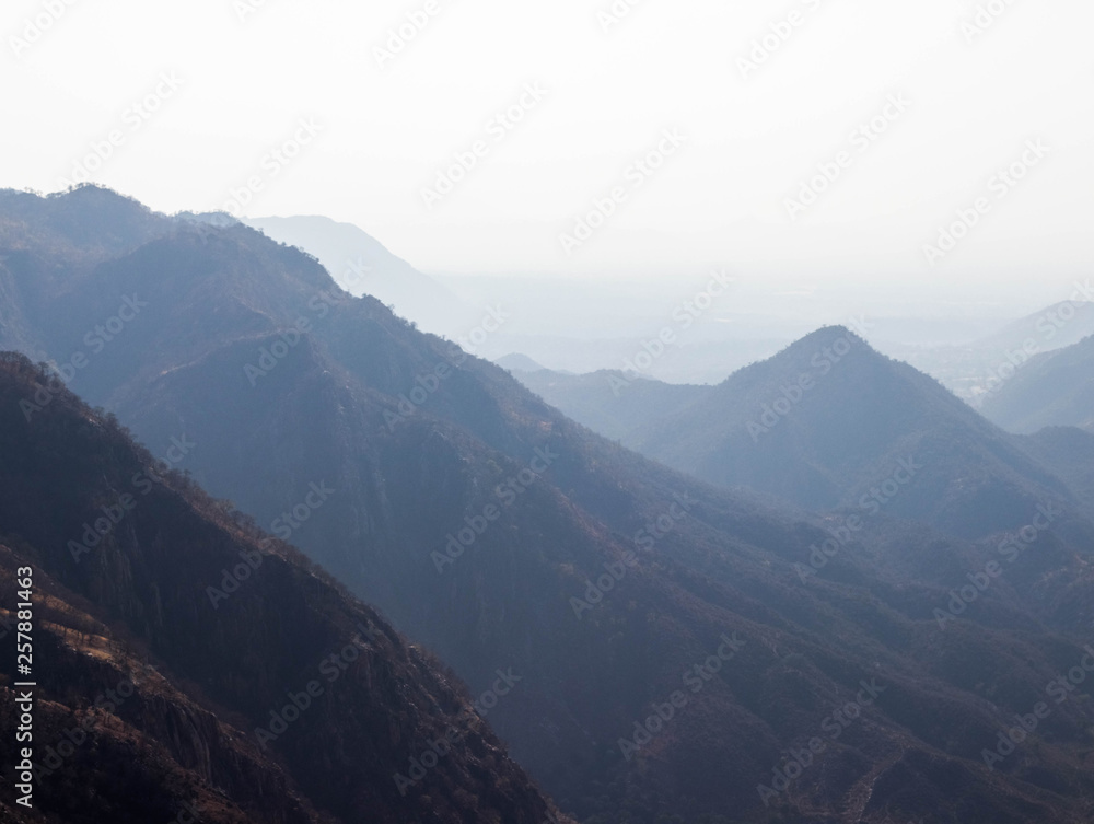 view of mountains