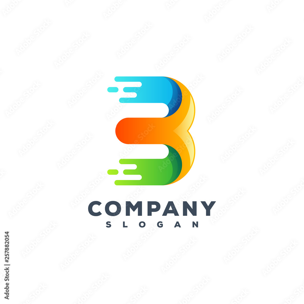 letter B logo design letter B logo design