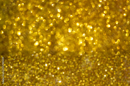bokeh gold defocused, abstract background