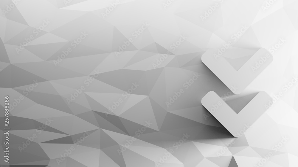 3d icon of double angle 3d icon of double angle