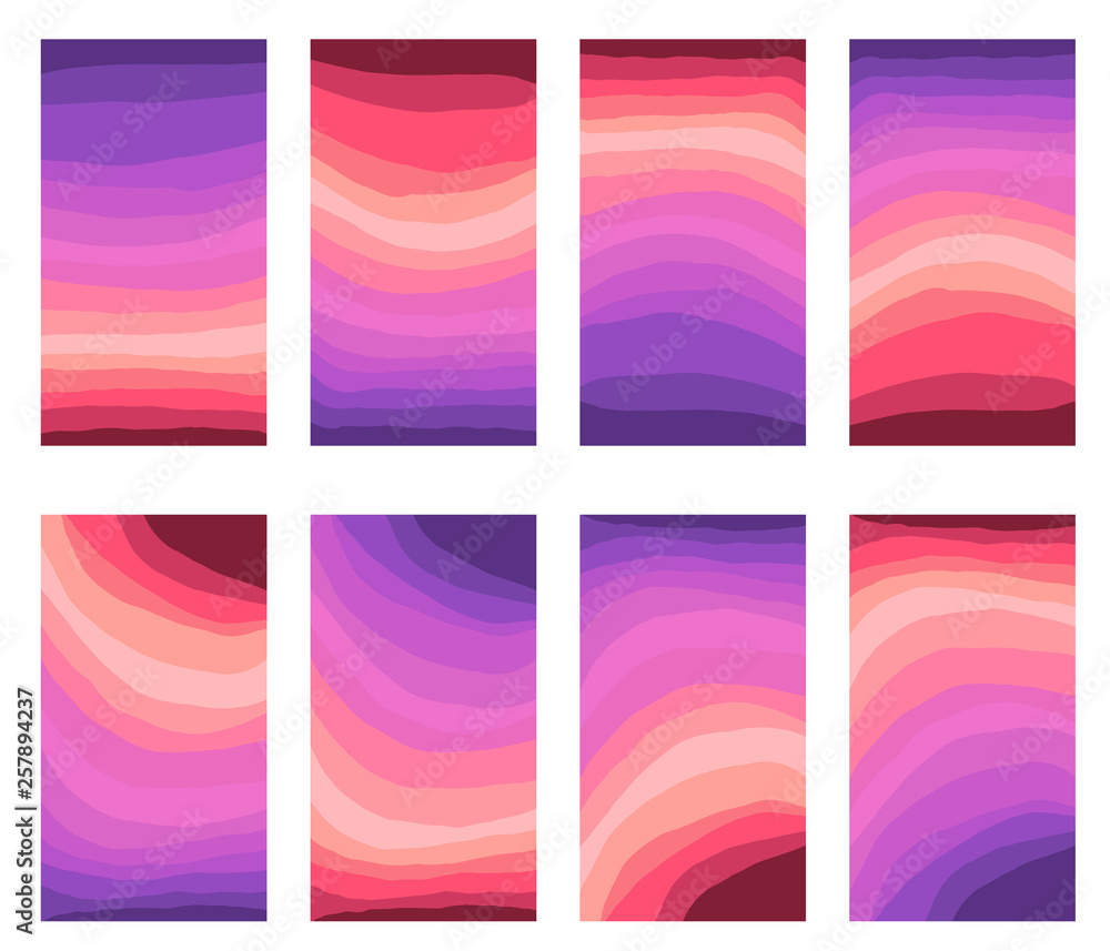 UI UX Design, abstract concept multicolored blend background with a color vibrant curve line gradient