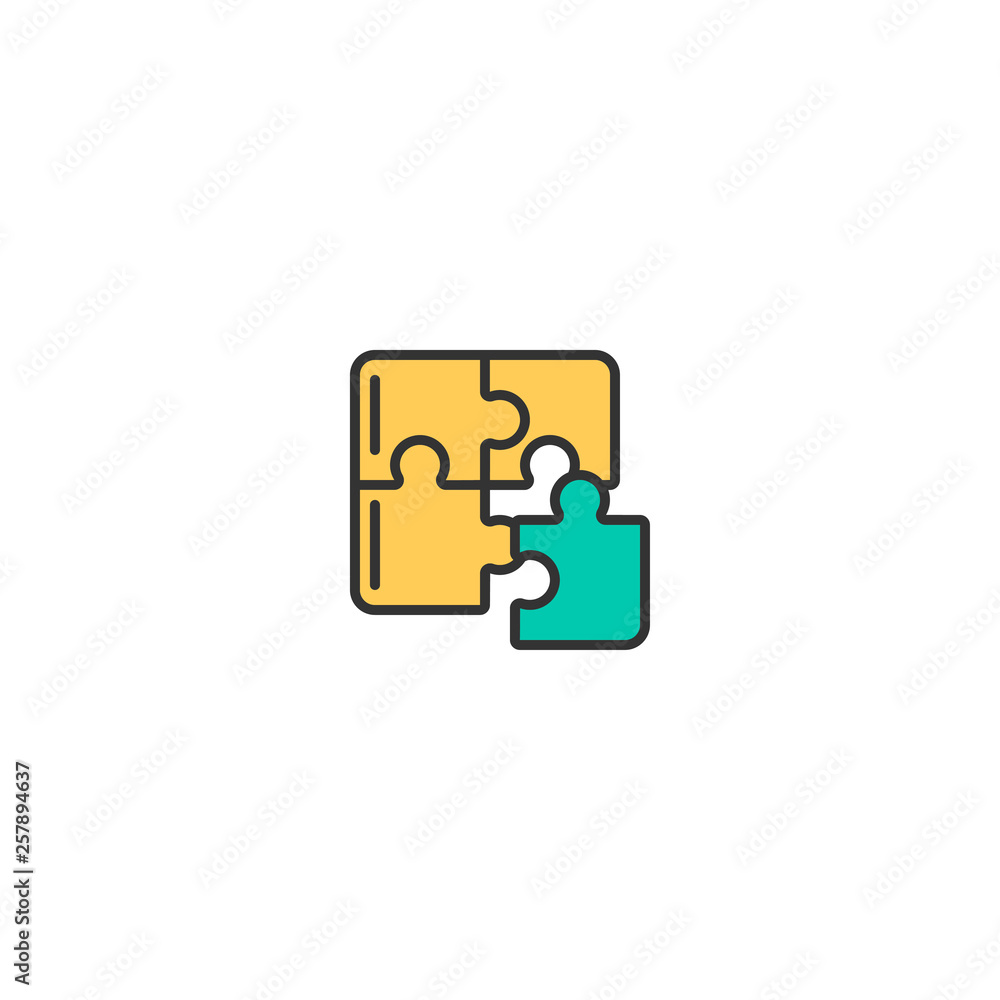 Project management icon vector design