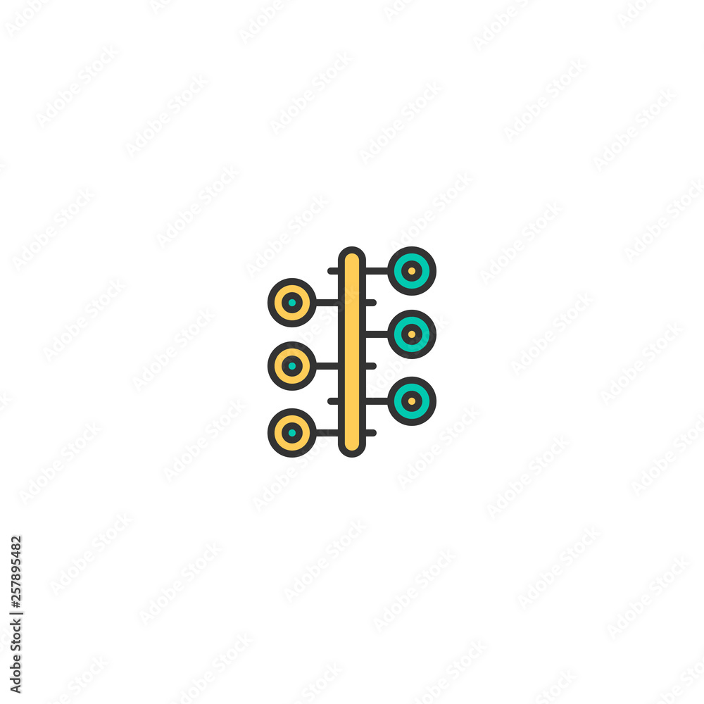 Project management icon vector design Project management icon vector design
