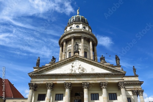 Berlin French cathedral church on Gendarmenmarkt square  © Amy Laughinghouse