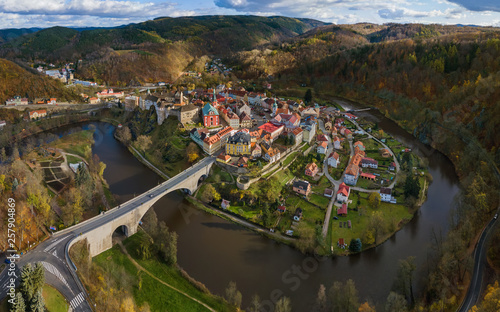 Fotografie Castle Loket in Czech Republic