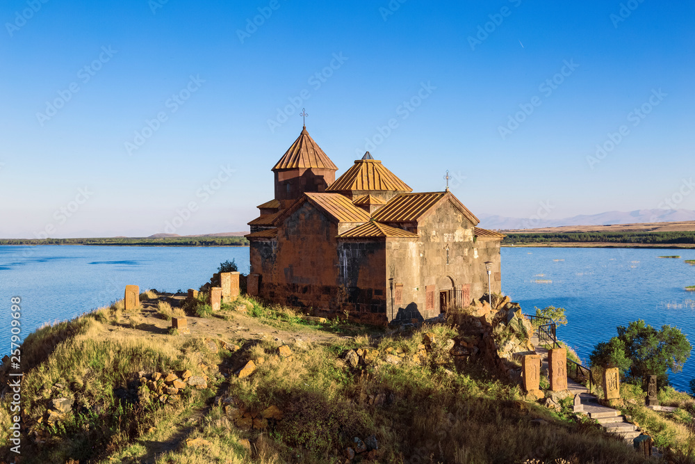 Hayravank monastery near the village of Hayravank, on the Western shore of lake Sevan in the Gegharkunik province. Armenia Hayravank monastery near the village of Hayravank, on the Western shore of lake Sevan in the Gegharkunik province. Armenia