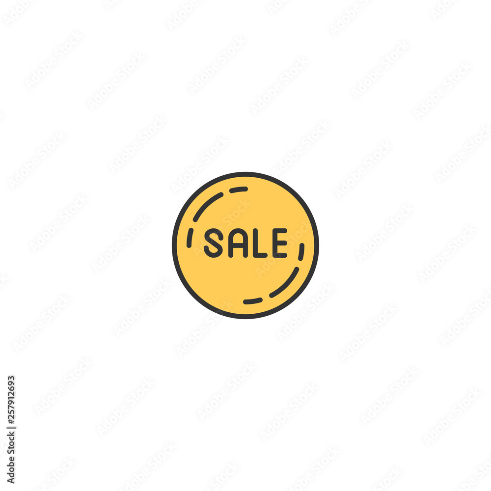 Sale icon design. Shopping icon vector design Sale icon design. Shopping icon vector design