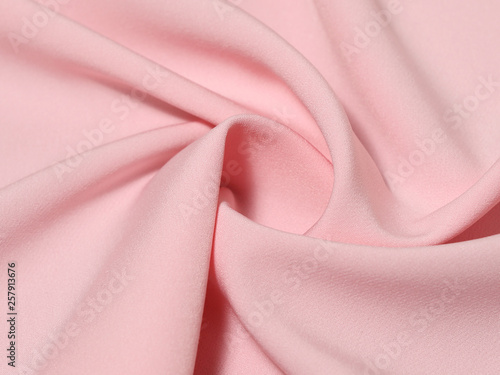 Twisted pink cloth