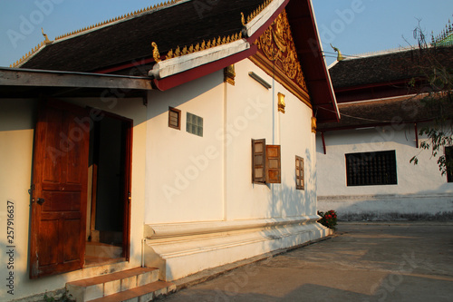 Buddhist temple (Wat Visunarat) in Luang Prabang (Laos)