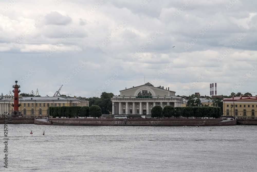 View of St. Petersburg from the Neva River