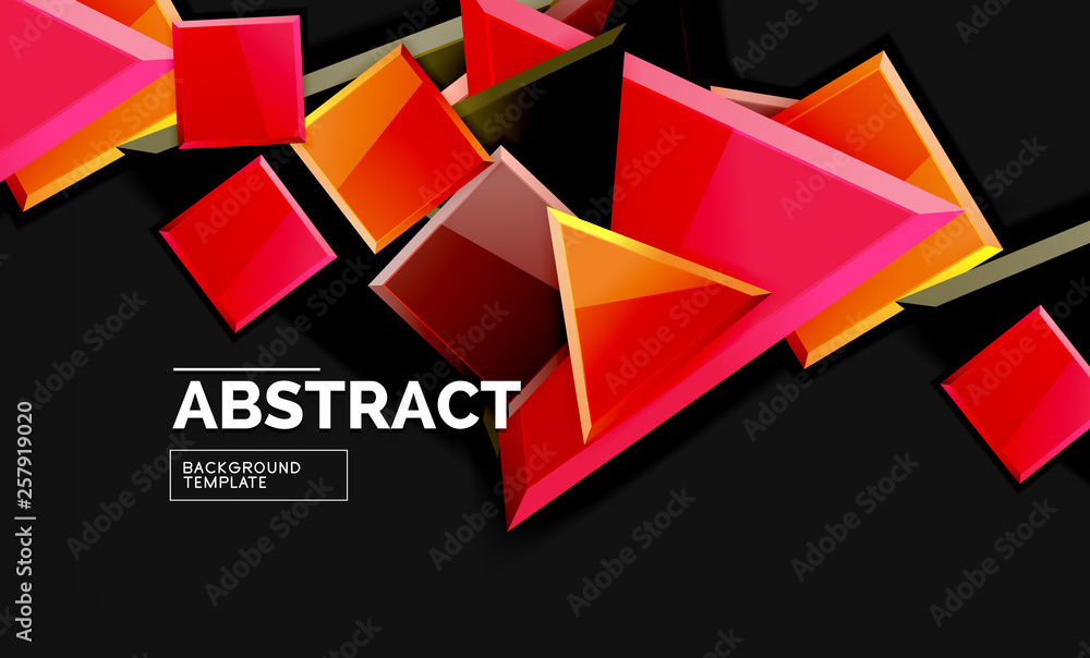 Shiny style geometric background Shiny style geometric background