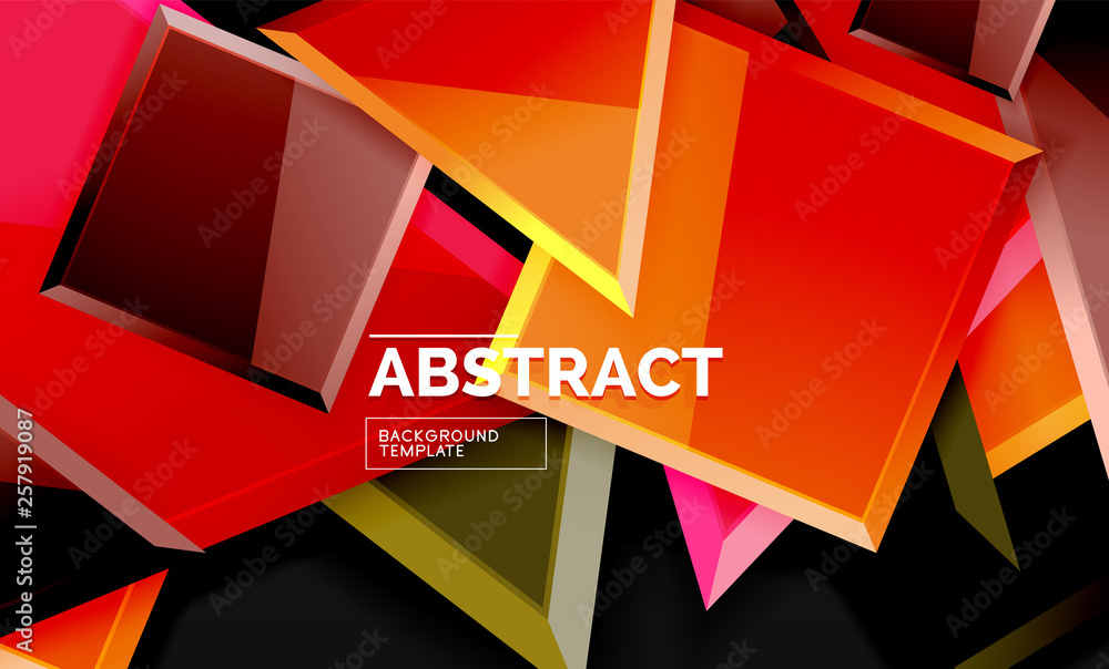 Shiny style geometric background Shiny style geometric background