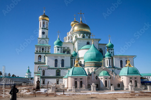 church with golden domes