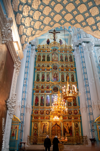  interior of the monastery