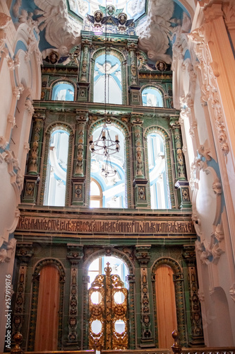  interior of the monastery