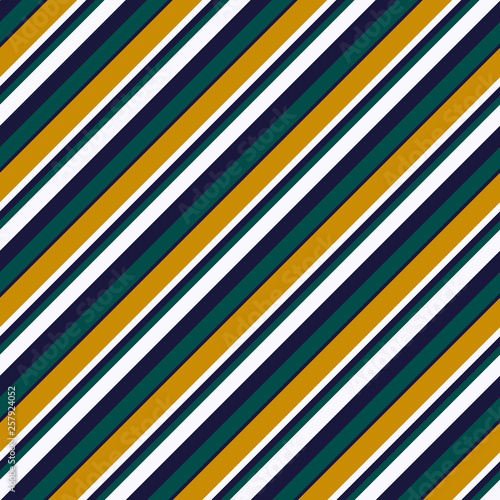 Retro stripe pattern with navy blue, white and orange diagonal parallel stripe. Vector pattern stripe abstract background