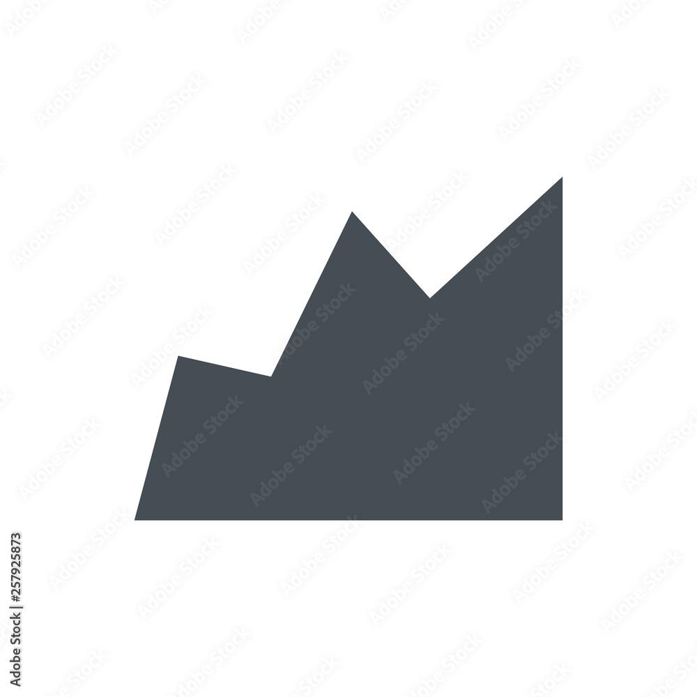 Finance chart icon Finance chart icon