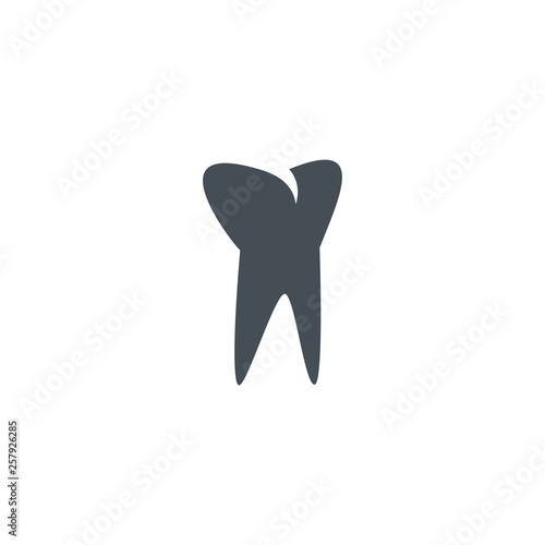 Dent icon. Medical sign