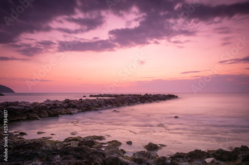 Sunrise over the Mediterranean