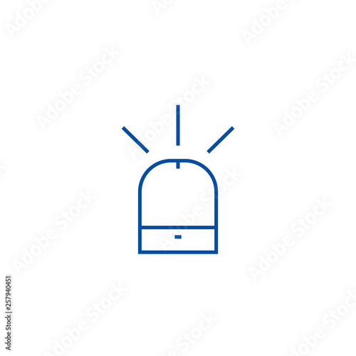 Humidifier line concept icon. Humidifier flat  vector website sign, outline symbol, illustration.