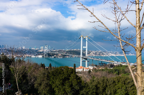 Bosphorus Bridge and cityscape of Istanbul © senerdagasan