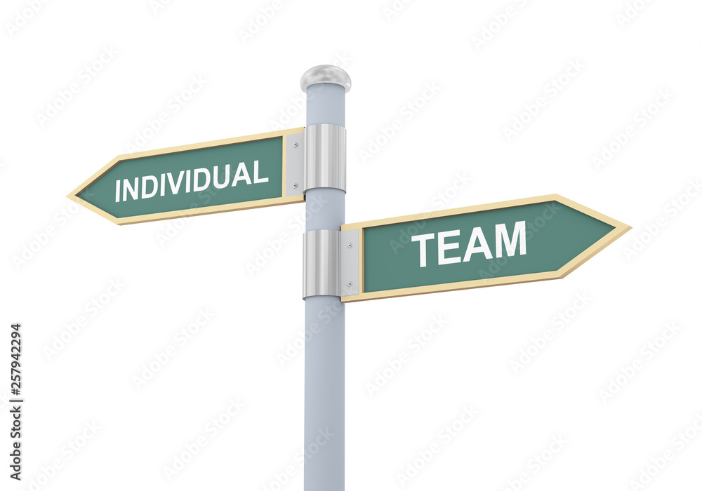 3d individual team road sign 3d individual team road sign