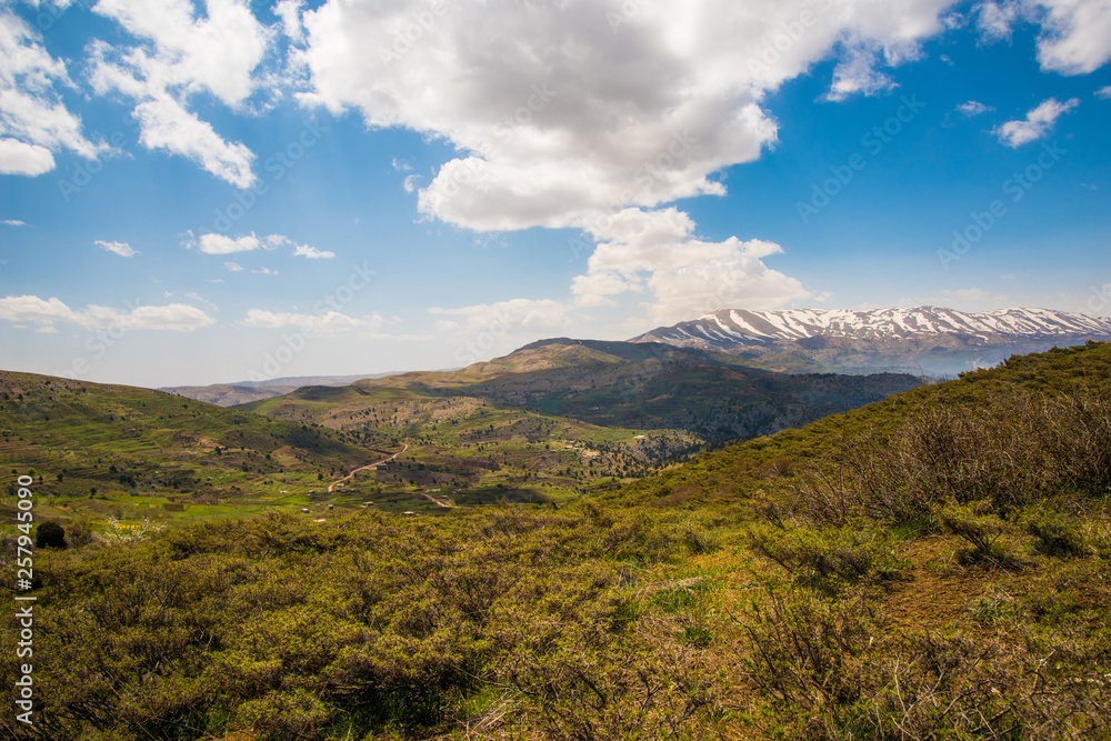 Fototapeta premium Clouds Over Mountains