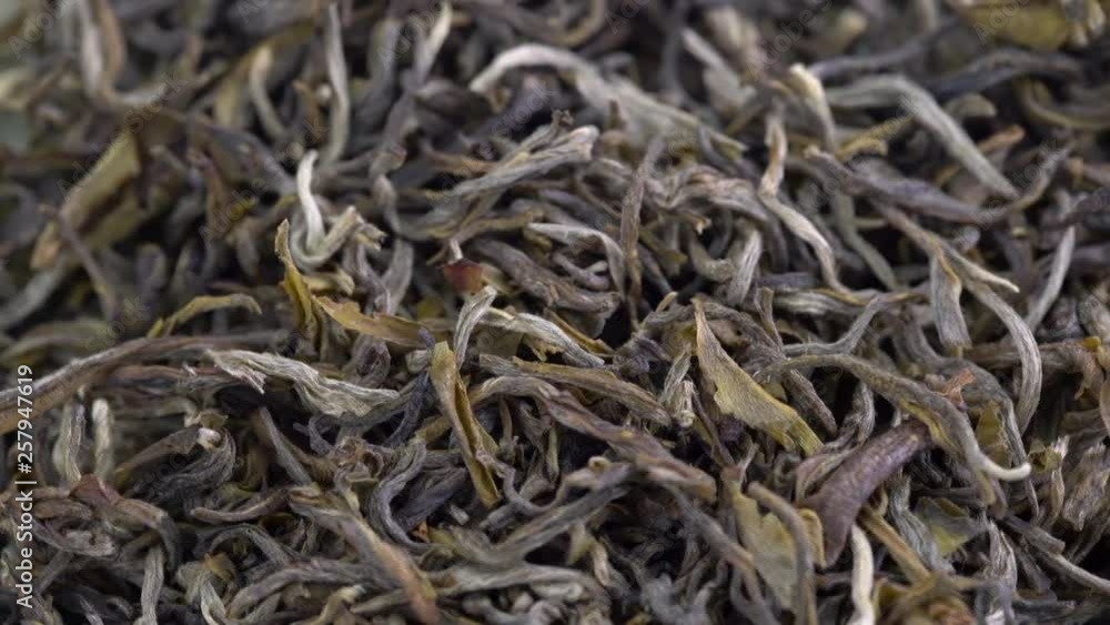 yunnan green tea background on turntable yunnan green tea background on turntable