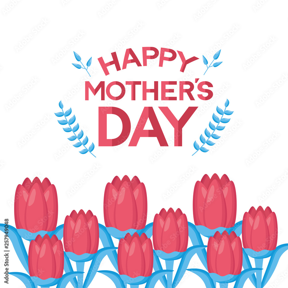 Fototapeta premium mothers day flowers