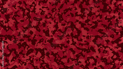 organic red camouflage pattern