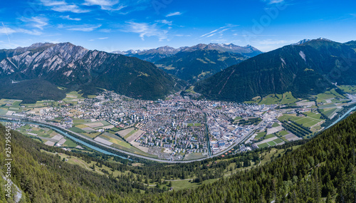 Panorama über Chur