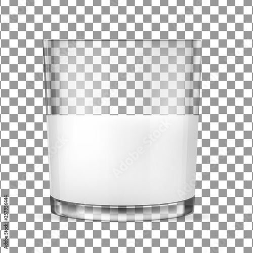 transparent glass glasses for milk